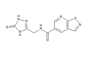 N-[(5-thioxo-1,4-dihydro-1,2,4-triazol-3-yl)methyl]isothiazolo[5,4-b]pyridine-5-carboxamide