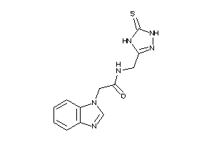 2-(benzimidazol-1-yl)-N-[(5-thioxo-1,4-dihydro-1,2,4-triazol-3-yl)methyl]acetamide