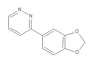 3-(1,3-benzodioxol-5-yl)pyridazine