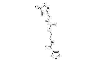 N-[4-keto-4-[(5-thioxo-1,4-dihydro-1,2,4-triazol-3-yl)methylamino]butyl]thiophene-2-carboxamide