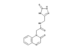 2-(2-ketoquinoxalin-1-yl)-N-[(5-thioxo-1,4-dihydro-1,2,4-triazol-3-yl)methyl]acetamide