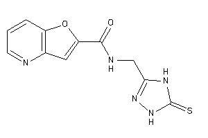 N-[(5-thioxo-1,4-dihydro-1,2,4-triazol-3-yl)methyl]furo[3,2-b]pyridine-2-carboxamide