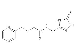 4-(2-pyridyl)-N-[(5-thioxo-1,4-dihydro-1,2,4-triazol-3-yl)methyl]butyramide