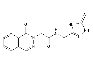 2-(1-ketophthalazin-2-yl)-N-[(5-thioxo-1,4-dihydro-1,2,4-triazol-3-yl)methyl]acetamide