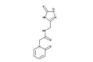 2-(2-keto-1-pyridyl)-N-[(5-thioxo-1,4-dihydro-1,2,4-triazol-3-yl)methyl]acetamide