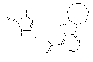 N-[(5-thioxo-1,4-dihydro-1,2,4-triazol-3-yl)methyl]BLAHcarboxamide