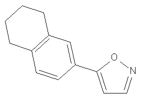 Image of 5-tetralin-6-ylisoxazole