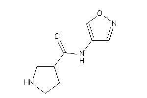 N-isoxazol-4-ylpyrrolidine-3-carboxamide