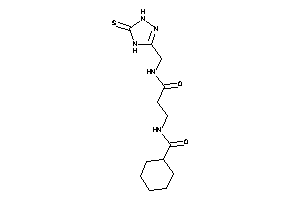 N-[3-keto-3-[(5-thioxo-1,4-dihydro-1,2,4-triazol-3-yl)methylamino]propyl]cyclohexanecarboxamide