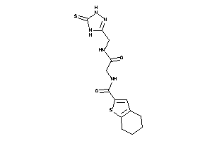 N-[2-keto-2-[(5-thioxo-1,4-dihydro-1,2,4-triazol-3-yl)methylamino]ethyl]-4,5,6,7-tetrahydrobenzothiophene-2-carboxamide