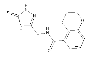 N-[(5-thioxo-1,4-dihydro-1,2,4-triazol-3-yl)methyl]-2,3-dihydro-1,4-benzodioxine-5-carboxamide