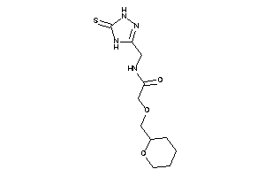 2-(tetrahydropyran-2-ylmethoxy)-N-[(5-thioxo-1,4-dihydro-1,2,4-triazol-3-yl)methyl]acetamide