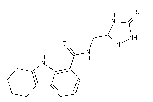 N-[(5-thioxo-1,4-dihydro-1,2,4-triazol-3-yl)methyl]-6,7,8,9-tetrahydro-5H-carbazole-1-carboxamide