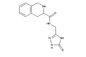 N-[(5-thioxo-1,4-dihydro-1,2,4-triazol-3-yl)methyl]-1,2,3,4-tetrahydroisoquinoline-3-carboxamide