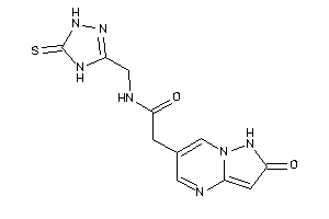 2-(2-keto-1H-pyrazolo[1,5-a]pyrimidin-6-yl)-N-[(5-thioxo-1,4-dihydro-1,2,4-triazol-3-yl)methyl]acetamide