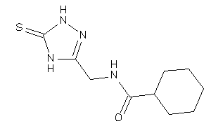 N-[(5-thioxo-1,4-dihydro-1,2,4-triazol-3-yl)methyl]cyclohexanecarboxamide