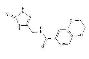 N-[(5-thioxo-1,4-dihydro-1,2,4-triazol-3-yl)methyl]-2,3-dihydro-1,4-benzodioxine-6-carboxamide