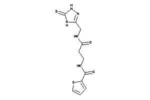 N-[3-keto-3-[(5-thioxo-1,4-dihydro-1,2,4-triazol-3-yl)methylamino]propyl]thiophene-2-carboxamide