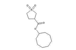 1,1-diketothiolane-3-carboxylic Acid Cyclooctyl Ester