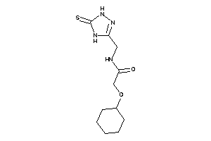 2-(cyclohexoxy)-N-[(5-thioxo-1,4-dihydro-1,2,4-triazol-3-yl)methyl]acetamide