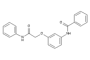 Image of N-[3-(2-anilino-2-keto-ethoxy)phenyl]benzamide