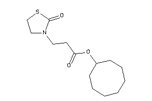 3-(2-ketothiazolidin-3-yl)propionic Acid Cyclooctyl Ester