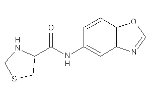 N-(1,3-benzoxazol-5-yl)thiazolidine-4-carboxamide