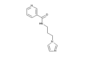 N-(3-imidazol-1-ylpropyl)nicotinamide