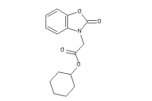 2-(2-keto-1,3-benzoxazol-3-yl)acetic Acid Cyclohexyl Ester