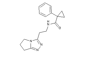 N-[2-(6,7-dihydro-5H-pyrrolo[2,1-c][1,2,4]triazol-3-yl)ethyl]-1-phenyl-cyclopropanecarboxamide