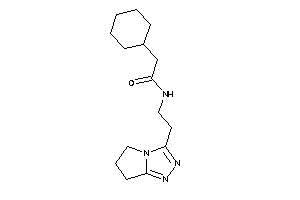 2-cyclohexyl-N-[2-(6,7-dihydro-5H-pyrrolo[2,1-c][1,2,4]triazol-3-yl)ethyl]acetamide