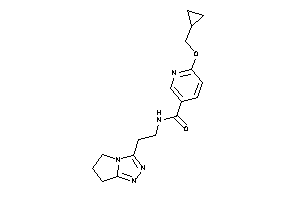 6-(cyclopropylmethoxy)-N-[2-(6,7-dihydro-5H-pyrrolo[2,1-c][1,2,4]triazol-3-yl)ethyl]nicotinamide