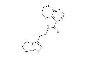 N-[2-(6,7-dihydro-5H-pyrrolo[2,1-c][1,2,4]triazol-3-yl)ethyl]-2,3-dihydro-1,4-benzodioxine-5-carboxamide