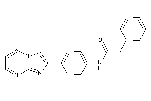 N-(4-imidazo[1,2-a]pyrimidin-2-ylphenyl)-2-phenyl-acetamide