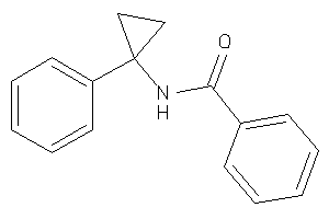 Image of N-(1-phenylcyclopropyl)benzamide
