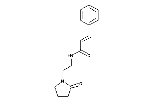 N-[2-(2-ketopyrrolidino)ethyl]-3-phenyl-acrylamide