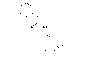 2-cyclohexyl-N-[2-(2-ketopyrrolidino)ethyl]acetamide