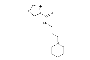 N-(3-piperidinopropyl)thiazolidine-4-carboxamide