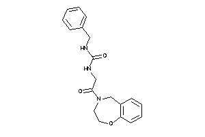 1-benzyl-3-[2-(3,5-dihydro-2H-1,4-benzoxazepin-4-yl)-2-keto-ethyl]urea