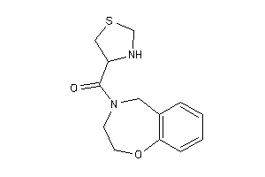 3,5-dihydro-2H-1,4-benzoxazepin-4-yl(thiazolidin-4-yl)methanone