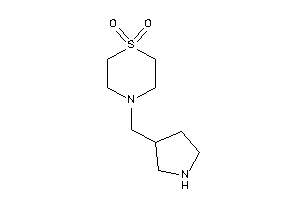 4-(pyrrolidin-3-ylmethyl)-1,4-thiazinane 1,1-dioxide