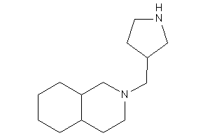 2-(pyrrolidin-3-ylmethyl)-3,4,4a,5,6,7,8,8a-octahydro-1H-isoquinoline