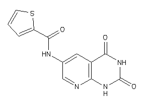 N-(2,4-diketo-1H-pyrido[2,3-d]pyrimidin-6-yl)thiophene-2-carboxamide
