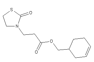 3-(2-ketothiazolidin-3-yl)propionic Acid Cyclohex-3-en-1-ylmethyl Ester