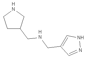 1H-pyrazol-4-ylmethyl(pyrrolidin-3-ylmethyl)amine