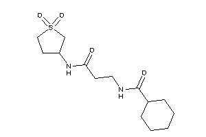 N-[3-[(1,1-diketothiolan-3-yl)amino]-3-keto-propyl]cyclohexanecarboxamide