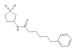 N-(1,1-diketothiolan-3-yl)-6-phenyl-hexanamide