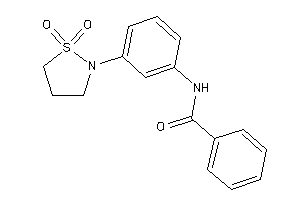 N-[3-(1,1-diketo-1,2-thiazolidin-2-yl)phenyl]benzamide