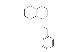 4-phenethyl-2,3,4a,5,6,7,8,8a-octahydrobenzo[b][1,4]oxazine