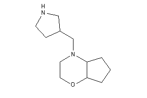 4-(pyrrolidin-3-ylmethyl)-3,4a,5,6,7,7a-hexahydro-2H-cyclopenta[b][1,4]oxazine